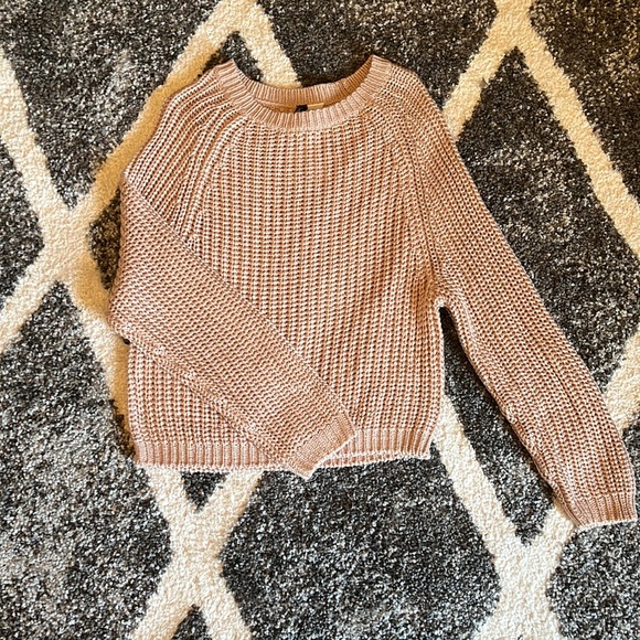 H&M Pink Sweater Brand New - Picture 1 of 3